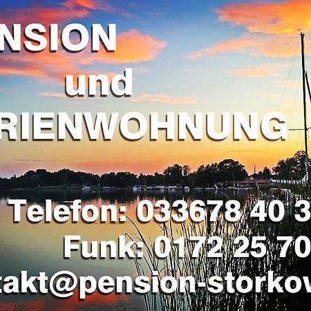 Pension Und Ferienwohnung Walther App. 2 Storkow  Dış mekan fotoğraf